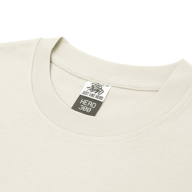 HERO-300 Unisex Super Heavy Oversized Tee - Icy Rock