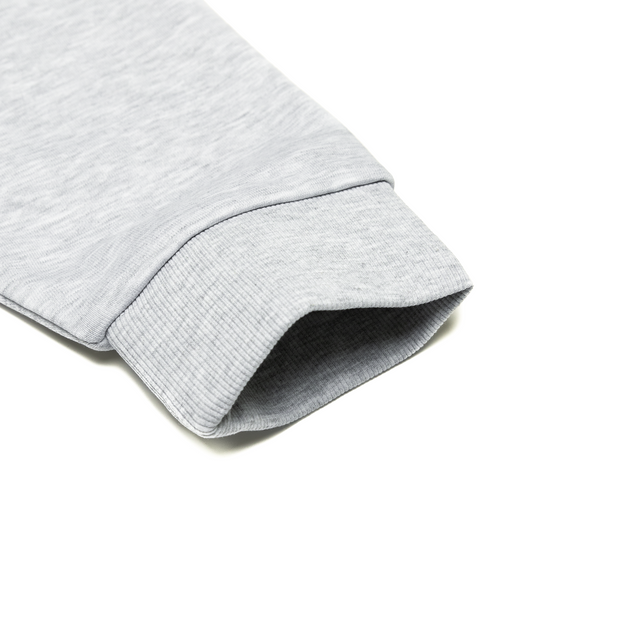 HERO-1050 MAX Unisex Blank Crewneck Sweatshirt - Ash Heather