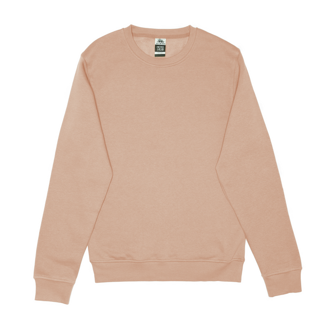 HERO-1020 Unisex Blank Crewneck Sweatshirt - Dusty Rose (FINAL SALE)