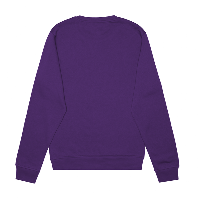 HERO-1020 Unisex Blank Crewneck Sweatshirt - Purple (FINAL SALE)