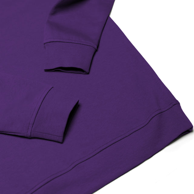 HERO-1020 Unisex Blank Crewneck Sweatshirt - Purple (FINAL SALE)