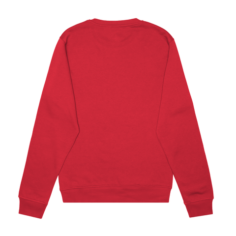 HERO-1020 Unisex Blank Crewneck Sweatshirt - Red