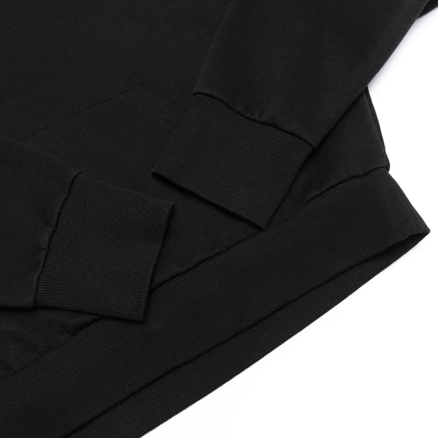 HERO-2120C Cropped Drop Shoulder Pullover Hoodie - Sky Blue