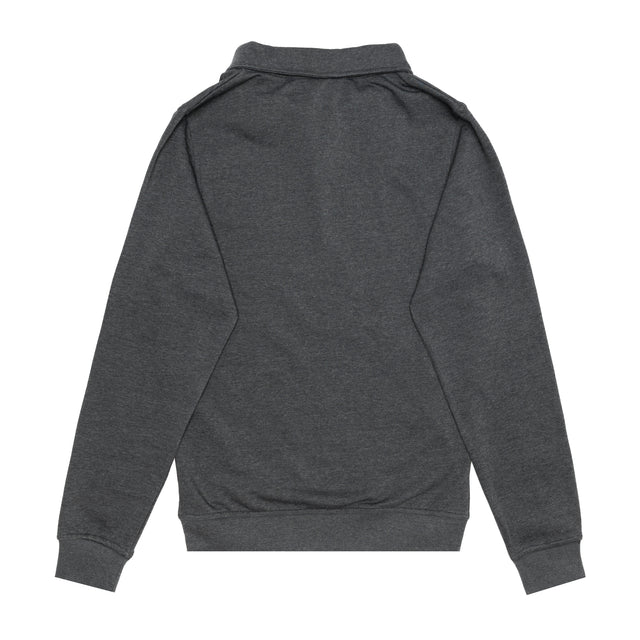 HERO-4020 Unisex Quarter Zip Sweatshirt - Dark Heather