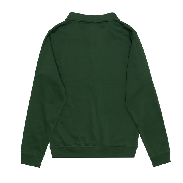 HERO-4020 Unisex Quarter Zip Sweatshirt - Forest Green