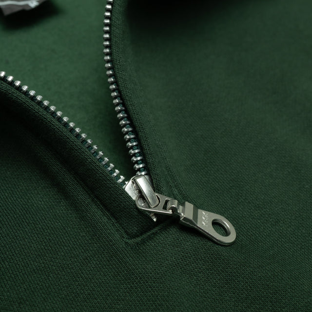 HERO-4020 Unisex Quarter Zip Sweatshirt - Forest Green