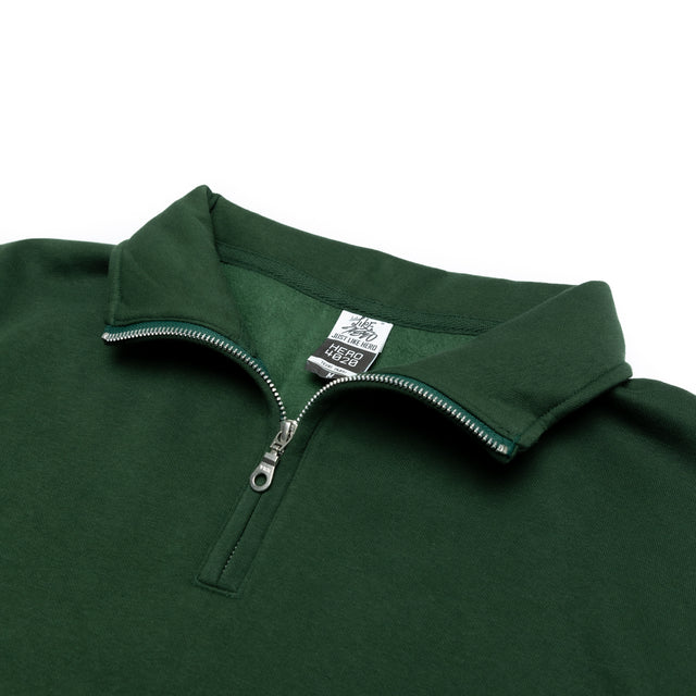 HERO-4020 Unisex Quarter Zip Sweatshirt - Forest Green
