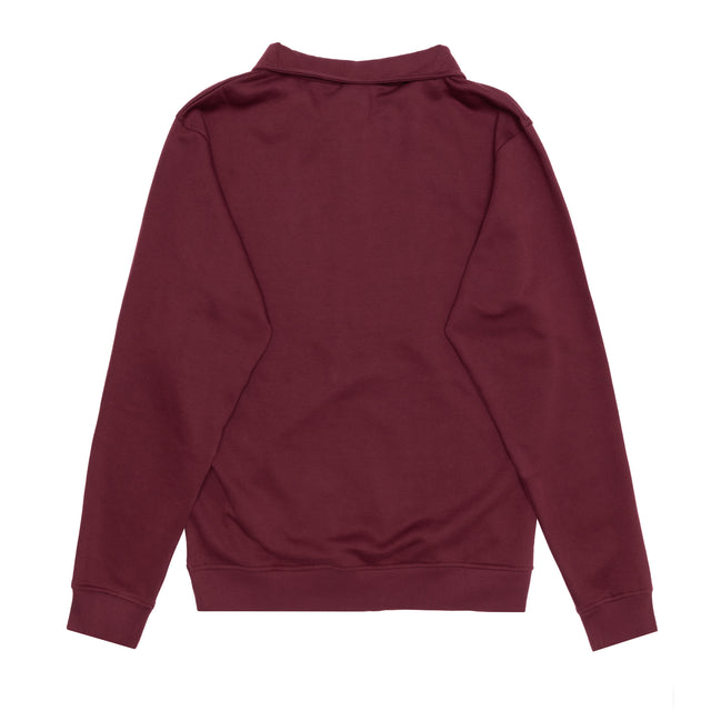 HERO-4020 Unisex Quarter Zip Sweatshirt - Maroon