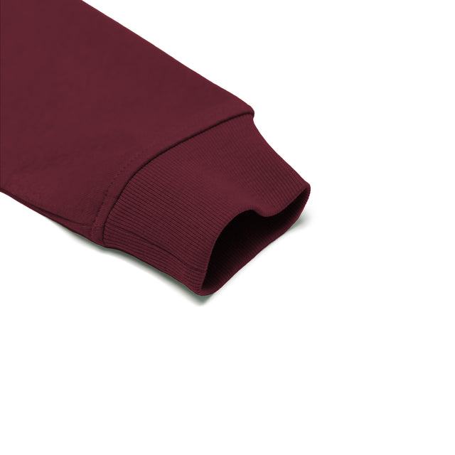HERO-4020 Unisex Quarter Zip Sweatshirt - Maroon