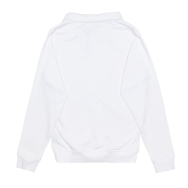 HERO-4020 Unisex Quarter Zip Sweatshirt - White (FINAL SALE)
