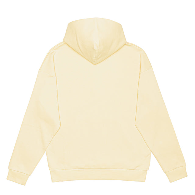 HERO-4220 Unisex Drop Shoulder 1/2 Zip Hoodie - Ivory