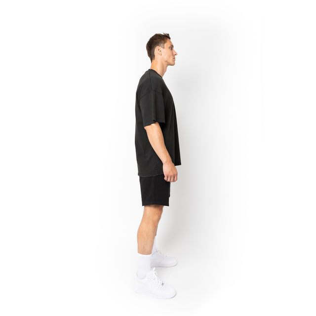 HERO-300 Unisex Super Heavy Oversized Tee - Acid Black