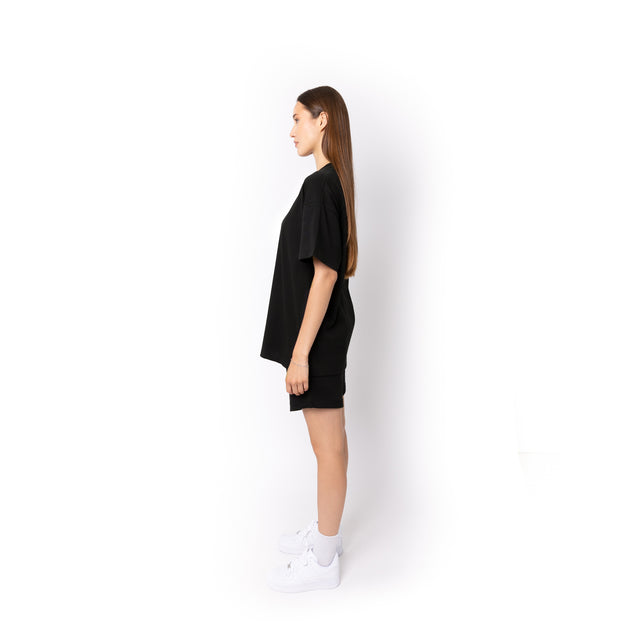 HERO-300 Unisex Super Heavy Oversized Tee - Black