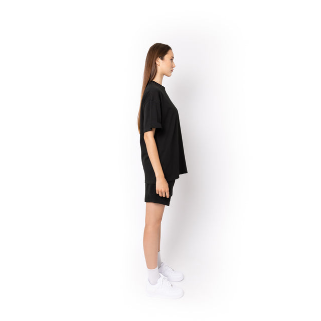 HERO-300 Unisex Super Heavy Oversized Tee - Black