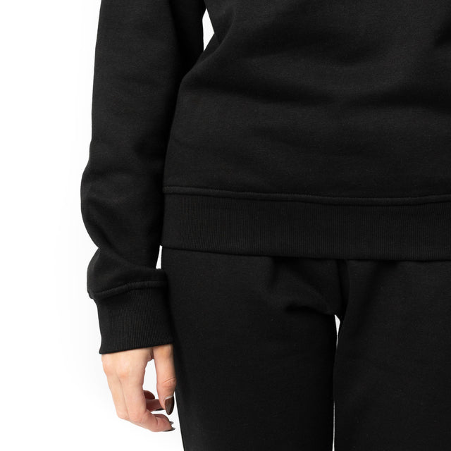 HERO-4020 Unisex Quarter Zip Sweatshirt - Black