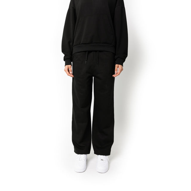 HERO-5220 Unisex Wide Leg Sweatpants - Black