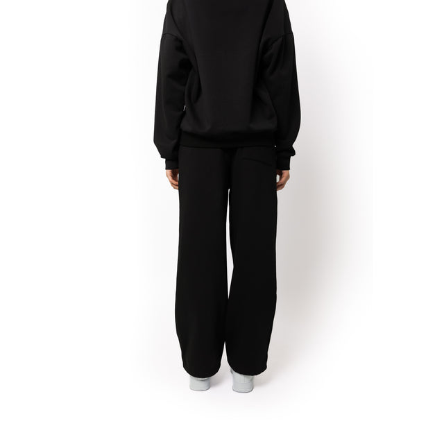HERO-5220 Unisex Wide Leg Sweatpants - Black