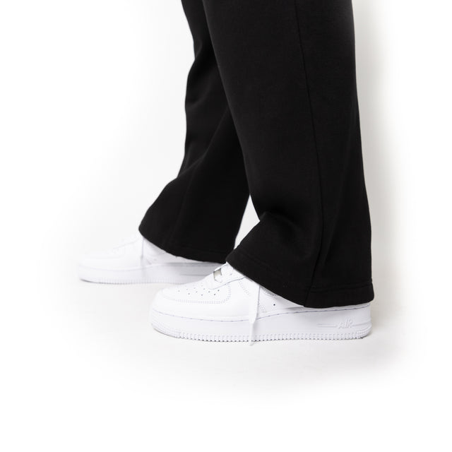 HERO-5220 Unisex Wide Leg Sweatpants - Black