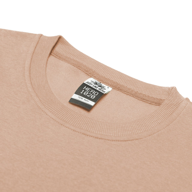 HERO-1020 Unisex Blank Crewneck Sweatshirt - Dusty Rose (FINAL SALE)
