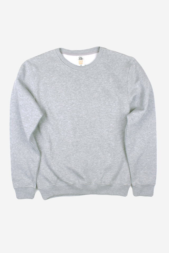 HERO-1020 Unisex Youth Blank Crewneck Sweatshirt - Sport Grey (FINAL SALE)