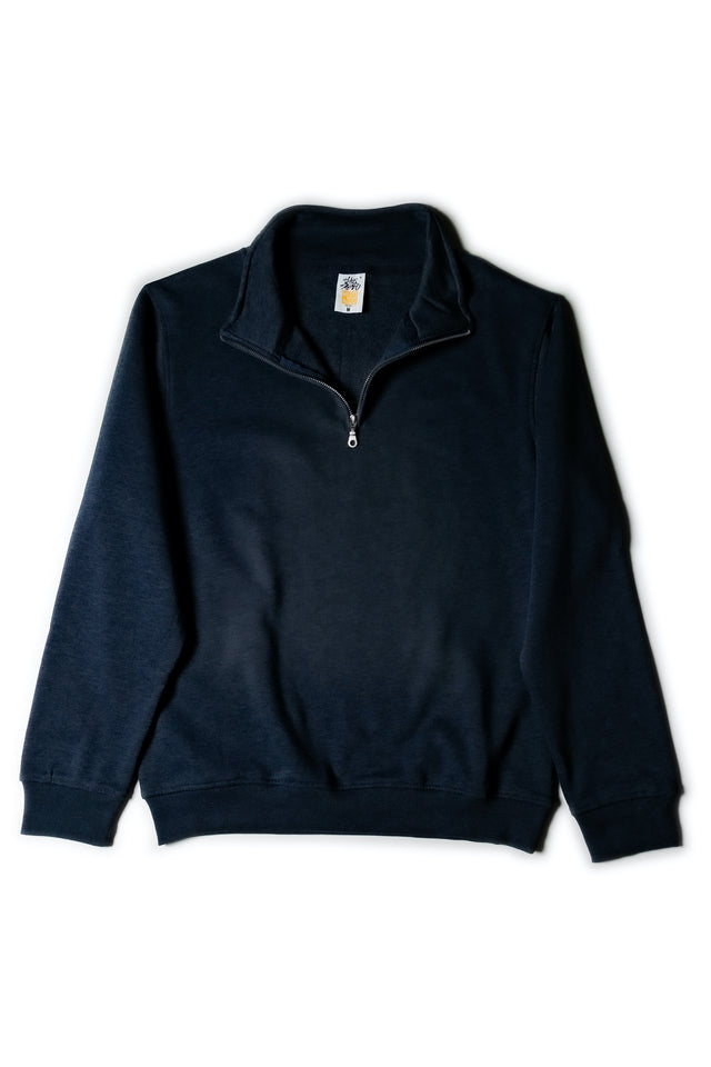 HERO-4020 Youth Quarter Zip Sweatshirt - Navy Blue (FINAL SALE)