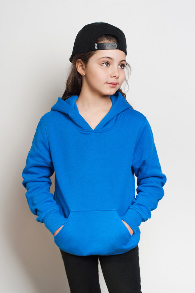 HERO-2020 Youth Blank Hoodie - Royal Blue