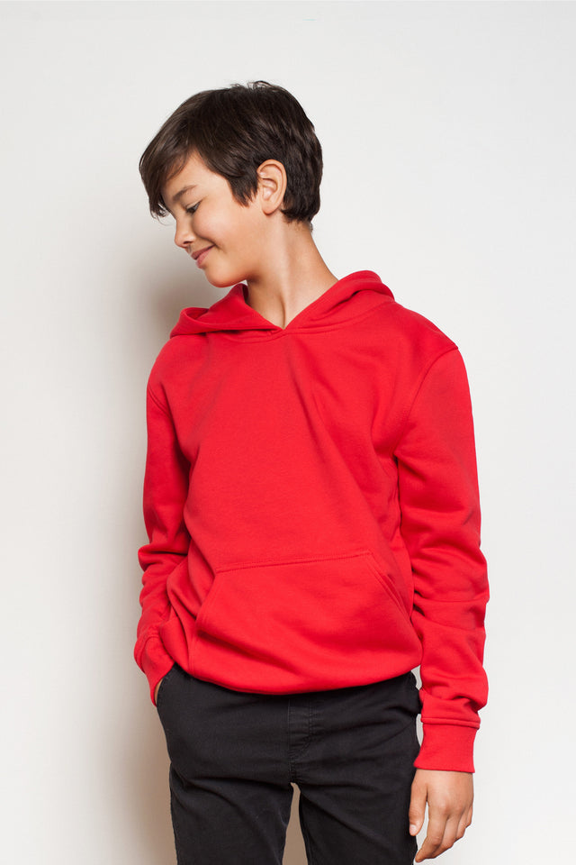 HERO-2020 Youth Blank Hoodie - Red (FINAL SALE)