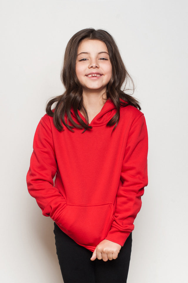 HERO-2020 Youth Blank Hoodie - Red (FINAL SALE)