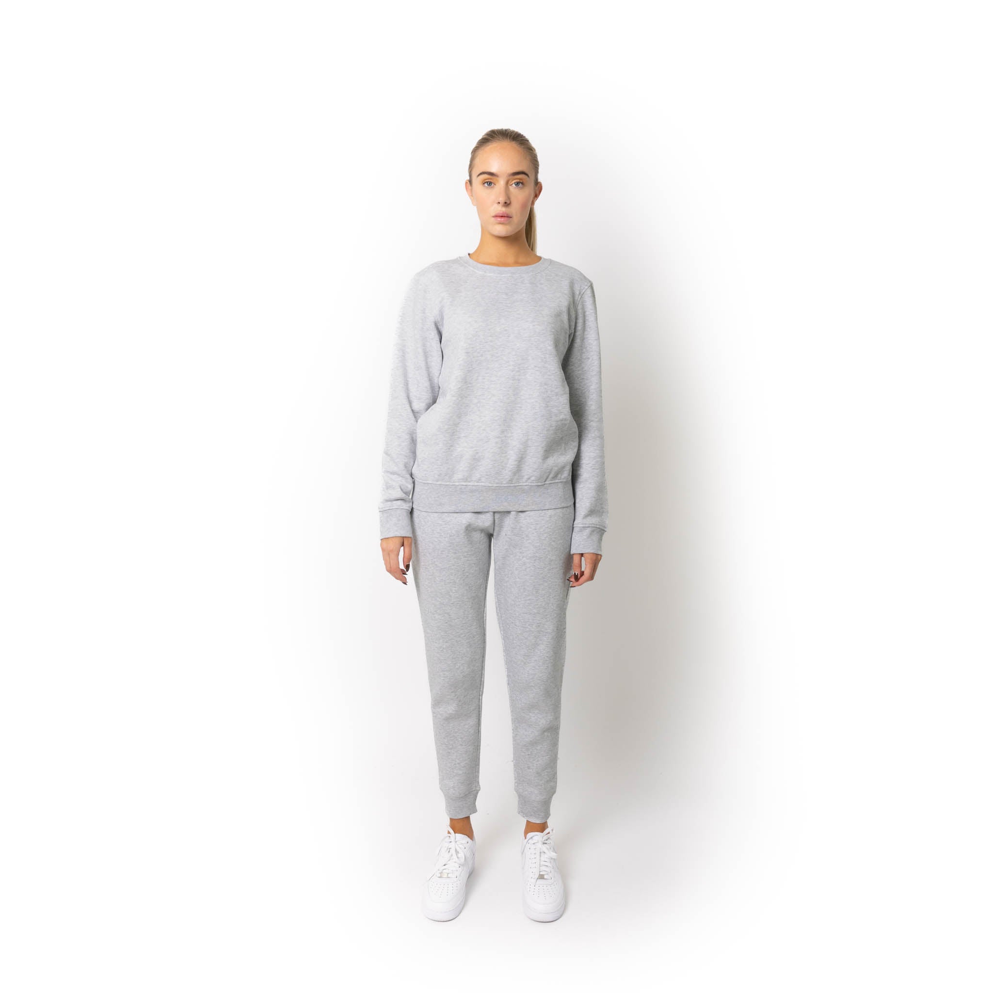Premium Ash Heather Crewneck Sweatshirt Wholesale in Canada