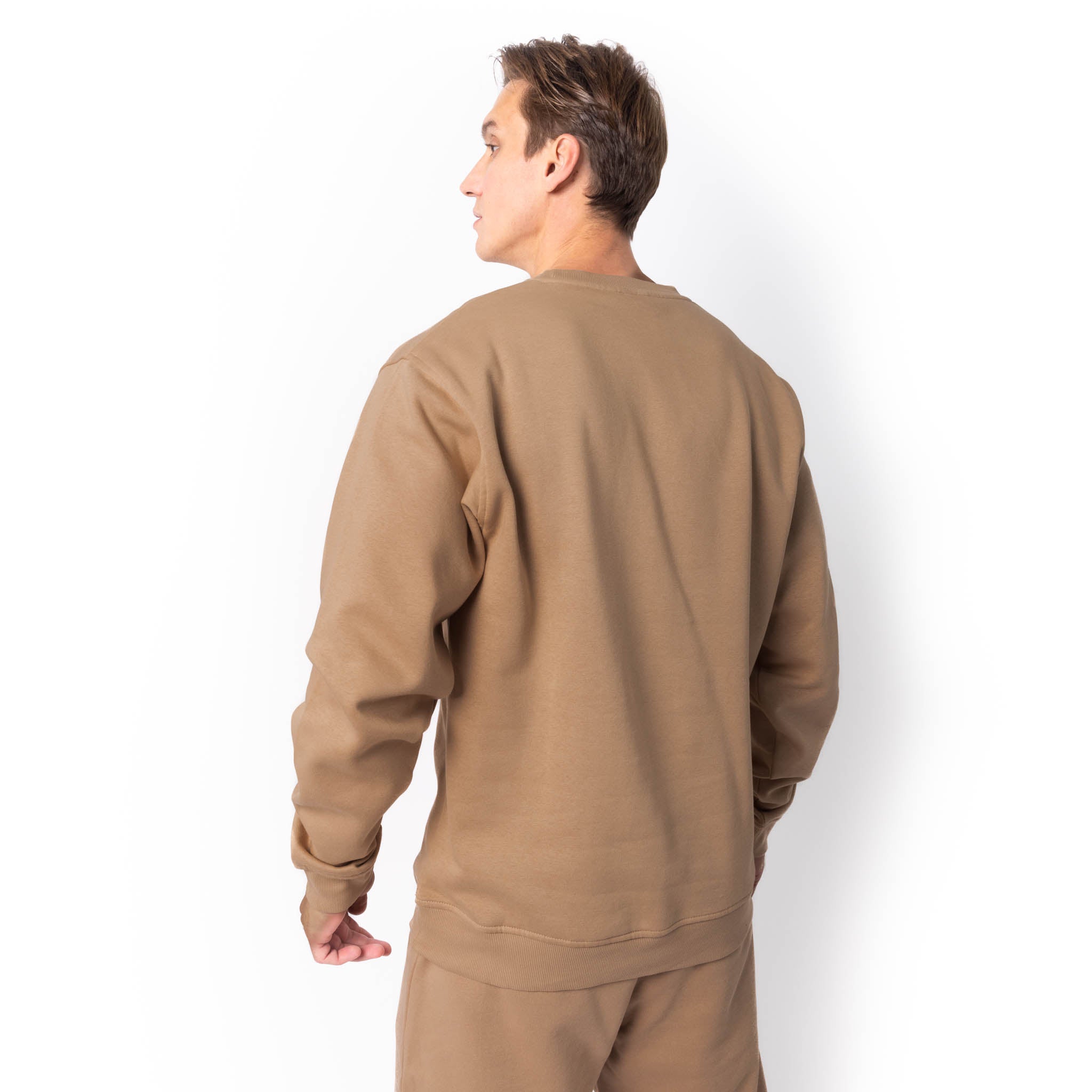 Premium Clay Crew Necks | Essentials Crewneck Sweatshirt for
