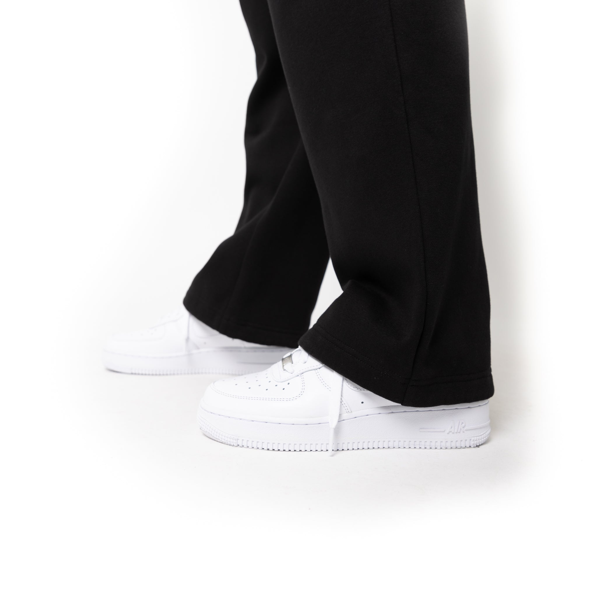 HERO-5220 Unisex Wide Leg Sweatpants - Black – Just Like Hero
