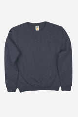 HERO-1020 Unisex Youth Blank Crewneck Sweatshirt - Dark Heather