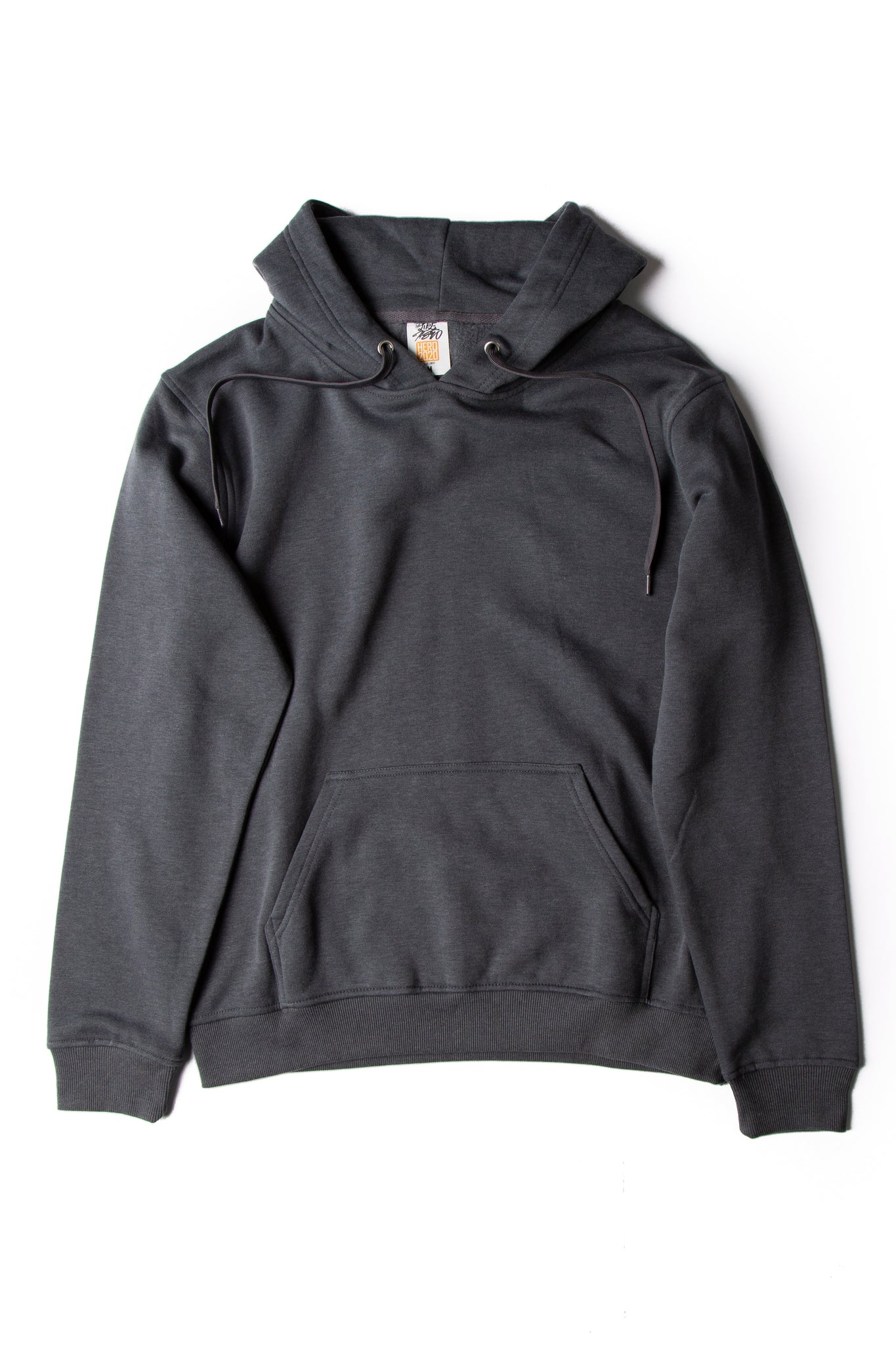 HERO-2020 Unisex Blank Hoodie - Dark Heather