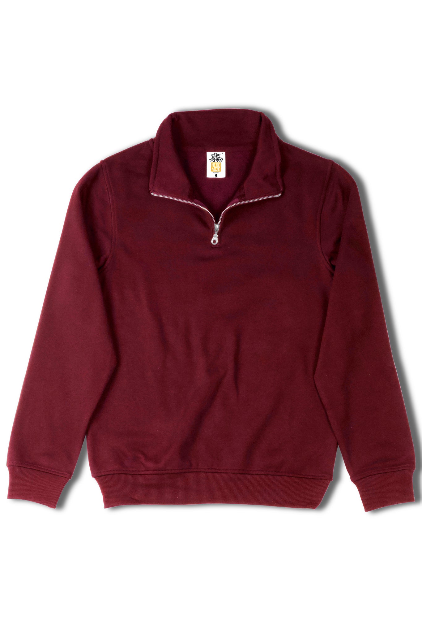 HERO-4020 Unisex Quarter Zip Sweatshirt - Maroon