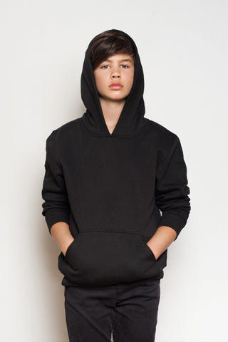 HERO-2020 Youth Blank Hoodie - Black (ON SALE - all sales are final)