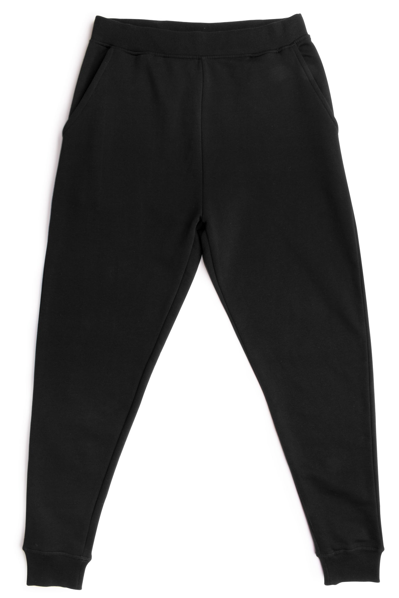 HERO-5020R Unisex Joggers - Black (Relaxed Fit)