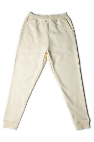 HERO-5020R Unisex Joggers - Ivory (Relaxed Fit)