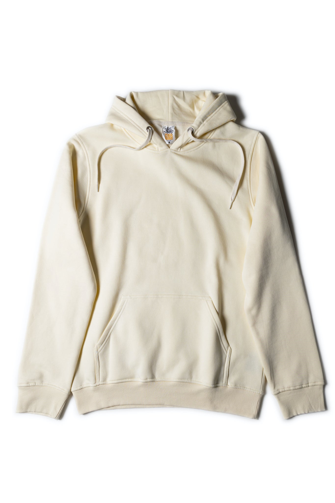 HERO-2020 Unisex Blank Hoodie - Ivory