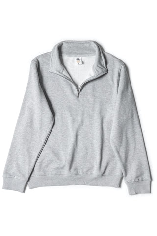 HERO-4020 Unisex Quarter Zip Sweatshirt - Sport Grey