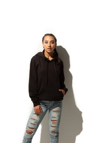 HERO-2020 Unisex Blank Hoodie - Black (ON SALE - all sales are final)