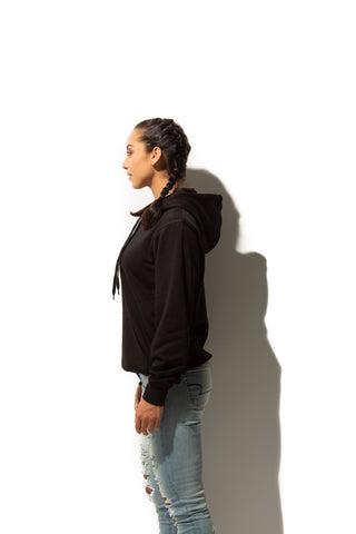 HERO-2020 Unisex Blank Hoodie - Black (ON SALE - all sales are final)