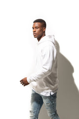 HERO-2020 Unisex Blank Hoodie - White