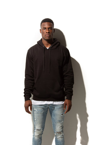 HERO-2020 Unisex Blank Hoodie - Black (ON SALE - all sales are final)