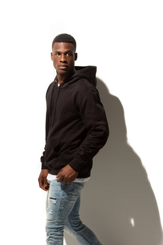 HERO-2020 Unisex Blank Hoodie - Black (ON SALE - all sales are final)