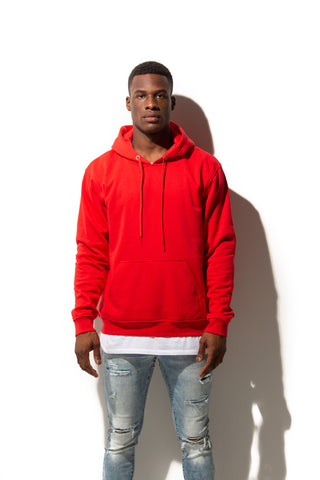 HERO-2020 Unisex Blank Hoodie - Red