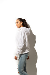 HERO-2020 Unisex Blank Hoodie - White