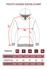 HERO-2020 Youth Blank Hoodie - Sport Grey